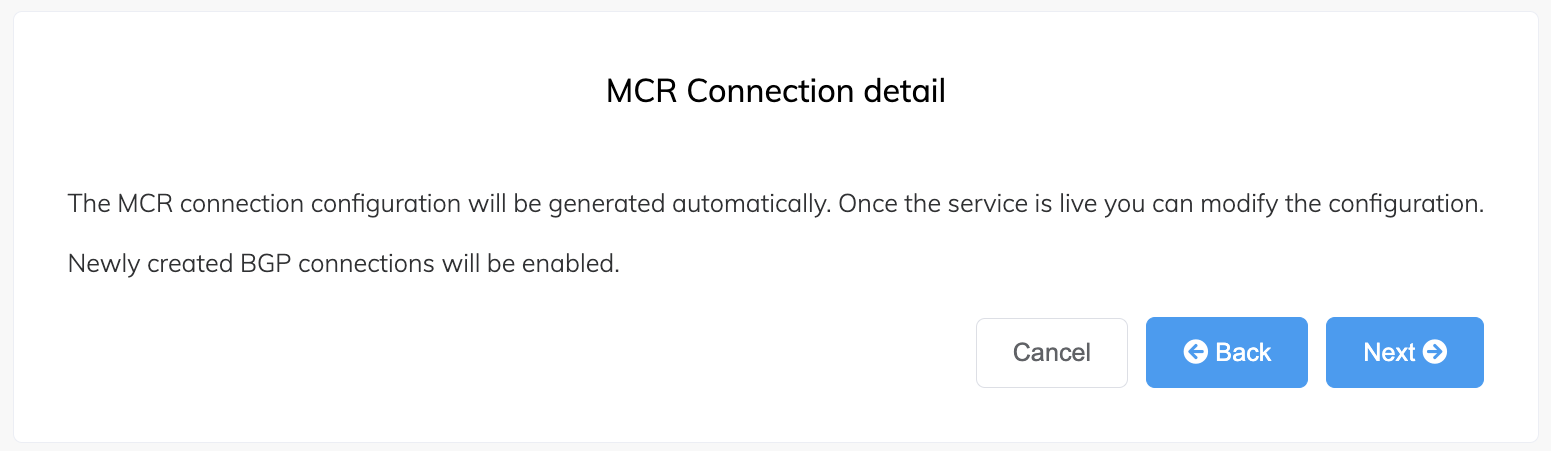 Página A-End de MCR