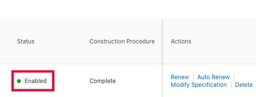 Détails de la Connexion Physique