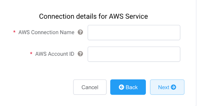 Détails de la Connexion AWS