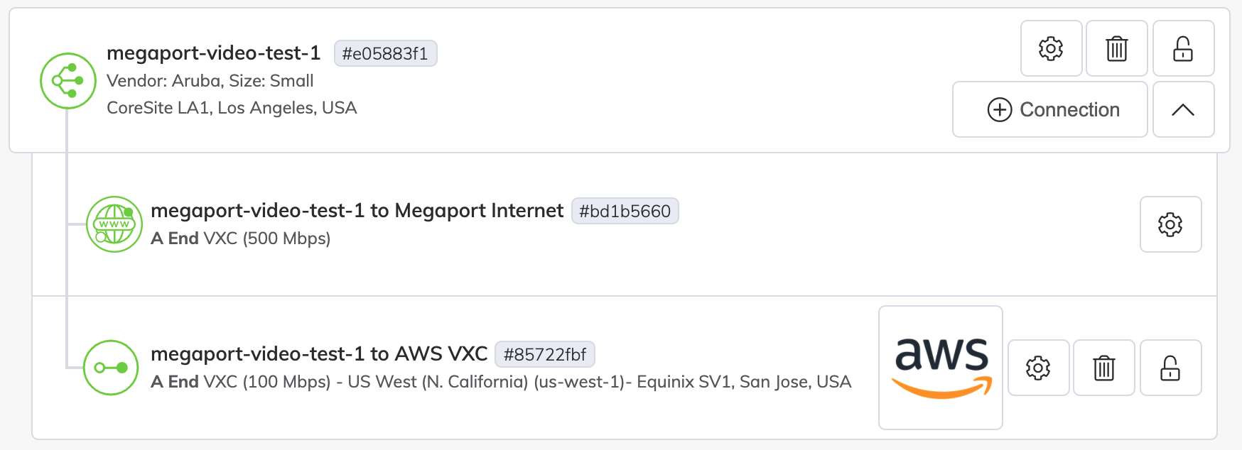 Détails du VXC