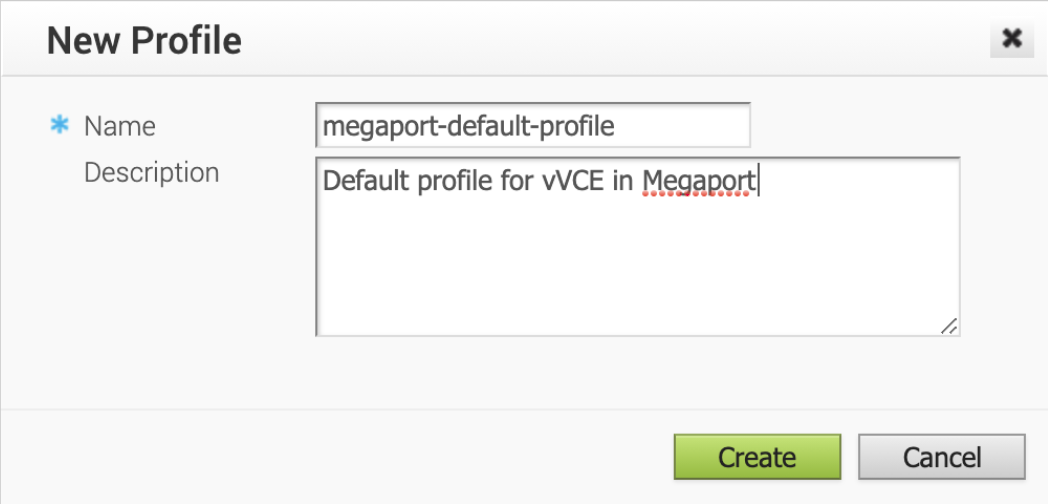 Create Profile
