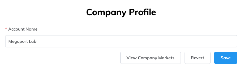 Page de Profil d'Entreprise