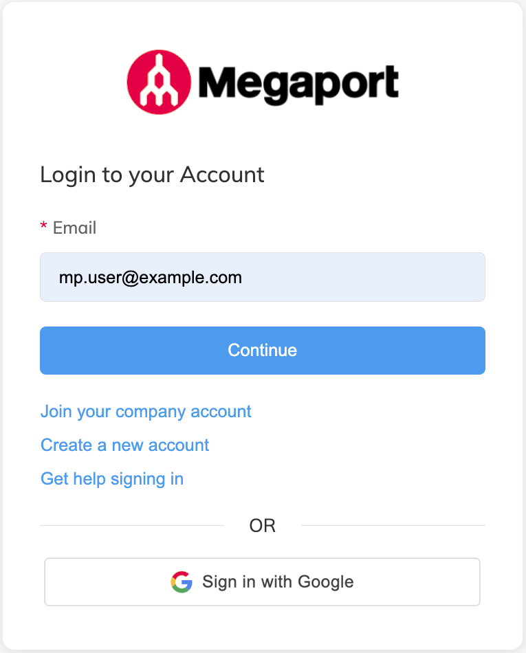 Se connecter avec le mot de passe temporaire