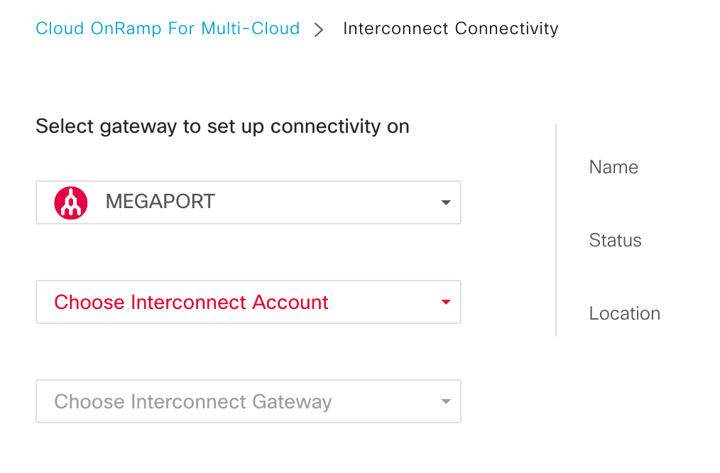 Connessioni vManage