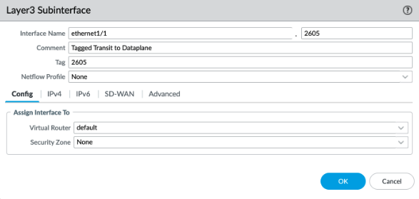 Interfacce Ethernet Palo Alto Networks