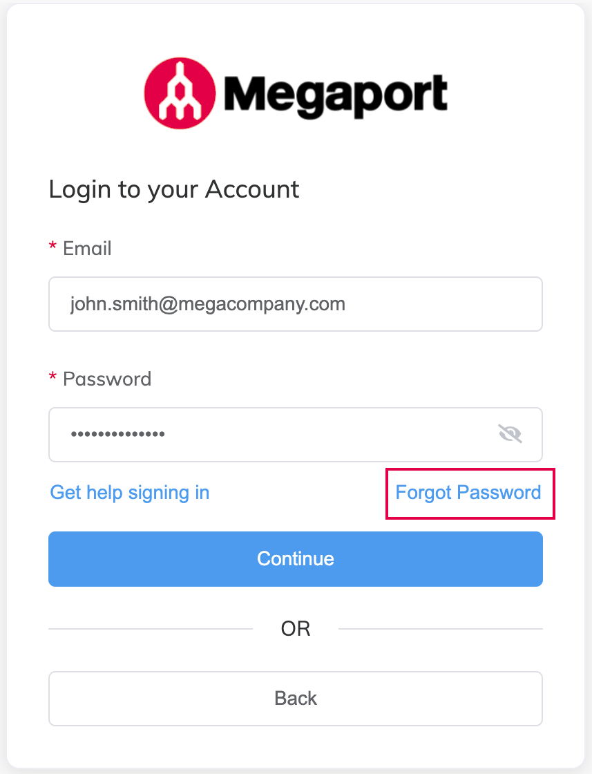 パスワードを変更する