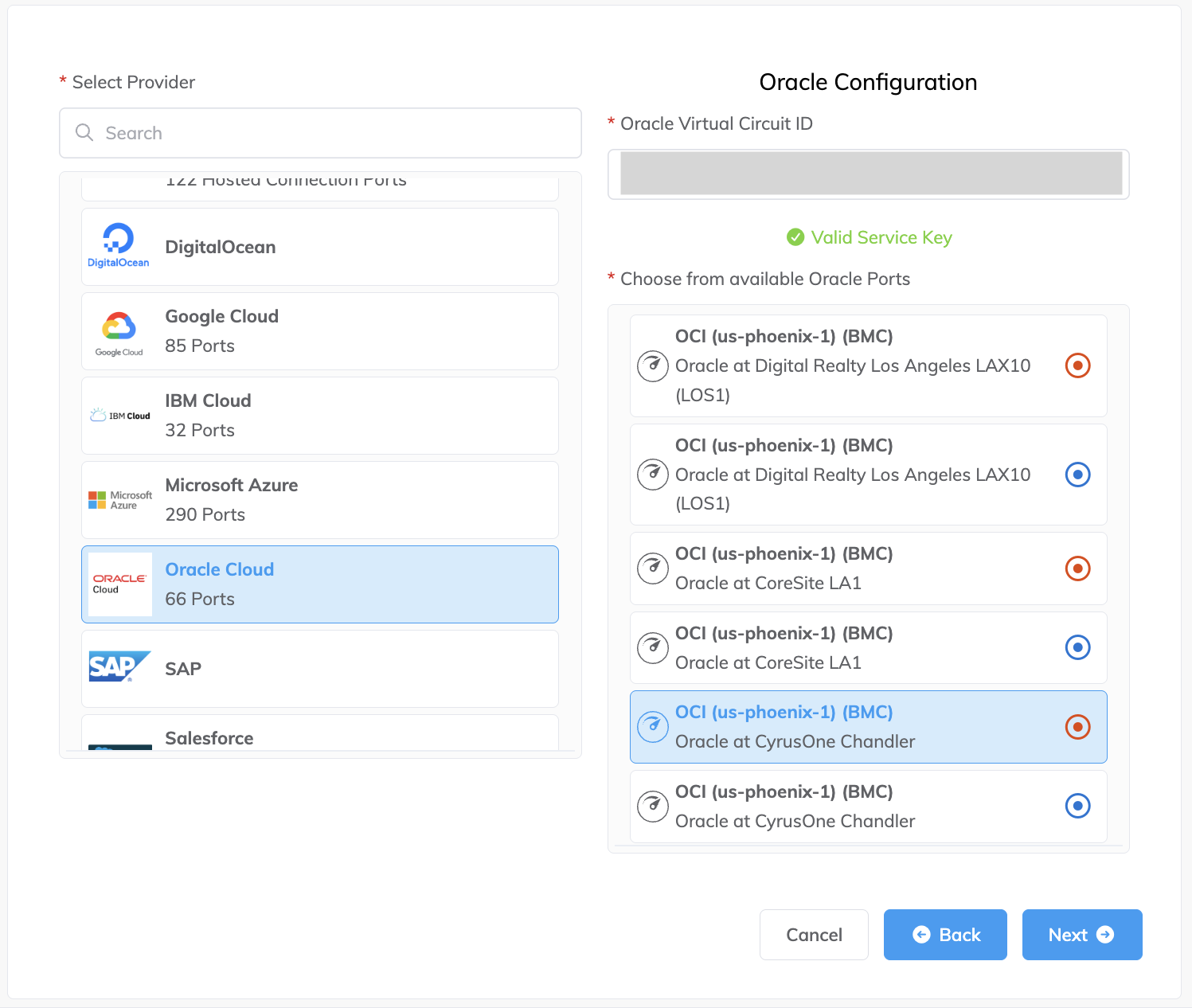 FastConnect 详情